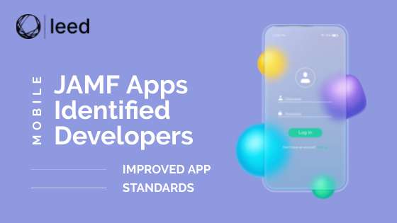 jamf open apps from identified developer